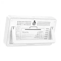 HX42 Ceas de alarmă electronic de interior cu termometru și higrometru – Alb 5