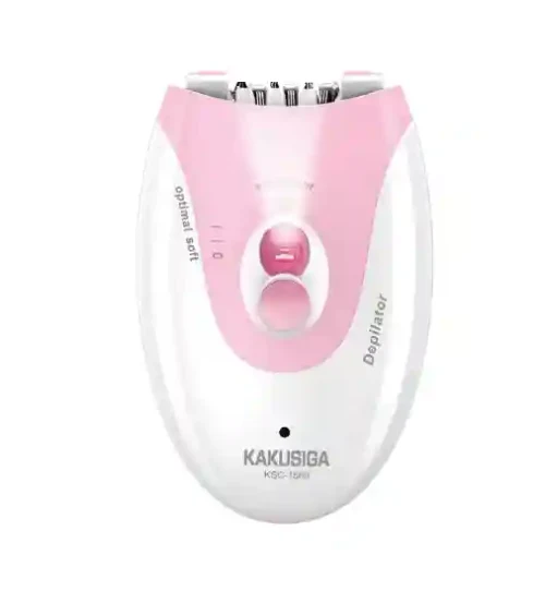 Epilator electric KAKUSIGA Fashion cu lumină LED și 2 viteze
