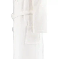 Robe Rhomtuft Face & Body unisex,alb, Marimea M