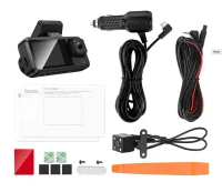 Hoco DV15 Recorder Auto cu Ecran 2” – Negru 5
