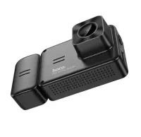 Hoco DI62 Warrior Înregistrator de condus cu afișare simultană pe trei ecrane (versiunea wifi) negru 2