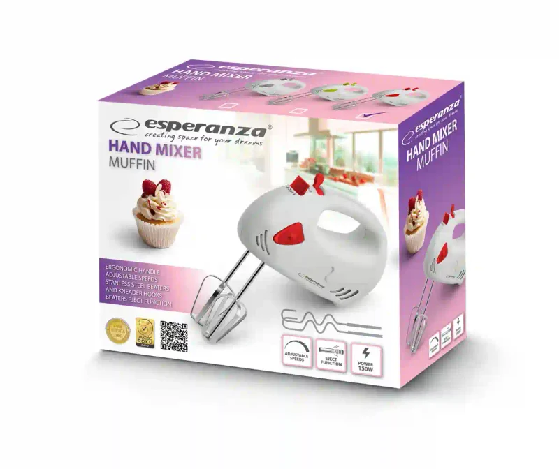Mixer de mana Esperanza MUFFIN 2