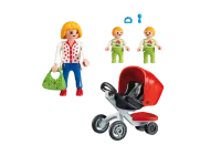 Конструктор Playmobil PM5573 Мама с коляской для близнецов 2