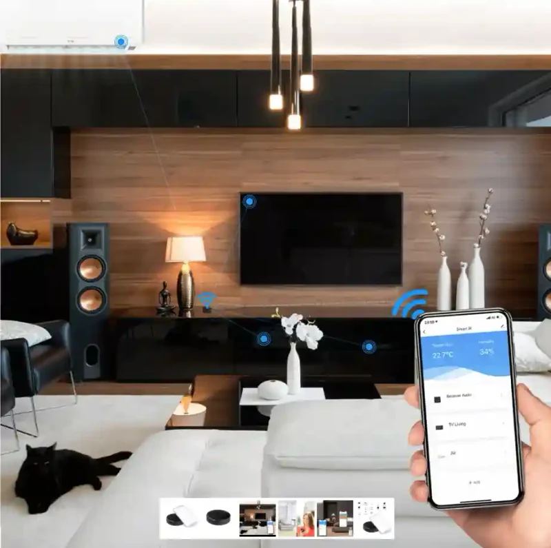Senzor Tellur Smart IR Wi-Fi Telecomandă Temperatura Umiditate 3
