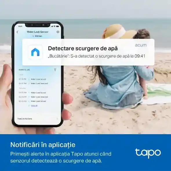 TP-Link Tapo T300 Smart Water Leak Detector 4