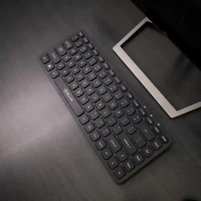 Mini Wireless Keyboard Tellur, Negru 2