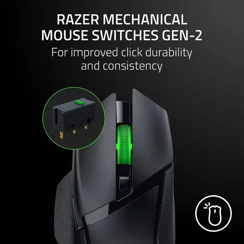 Mouse Razer Basilisk V3 X HyperSpeed, Black 4