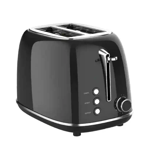 KAKUSIGA KSC-1542 Seria retro-toster FAXIAN (ЕС) Черный