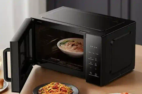 Cuptor cu microunde Hoco HJD31A Cool Kitchen, 25L, cu afișaj digital (UE) (versiunea rusească), negru
