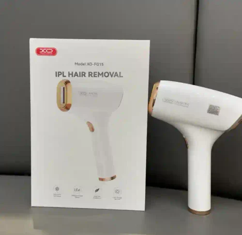 Epilator inteligent pentru întinerirea pielii XO FG15, cu puncte de gheață, alb UE