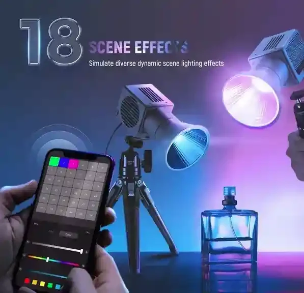 Neewer HS60C PRO - портативный RGB LED-свет 60 Вт 3