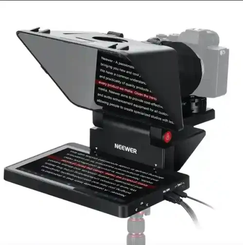 Neewer X11 - teleprompter 2-in-1 cu monitor