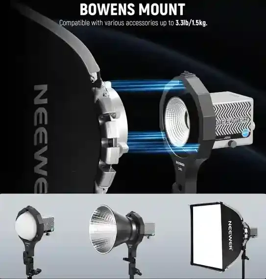 Neewer CHB1 - адаптер Bowens для света Mini Mount 2