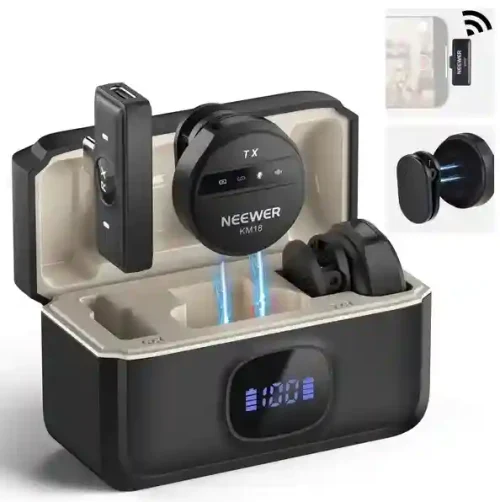 Neewer KM18 - беспроводной микрофон USB-C, 2 петлички