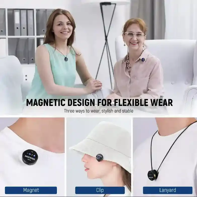 Neewer KM18 - беспроводной микрофон USB-C, 2 петлички 2
